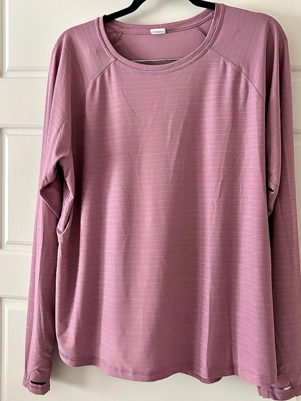 TEK GEAR Women's Performance Long Sleeve Tee Pink XXL